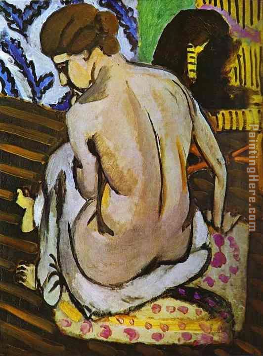 Henri Matisse Nude's Back